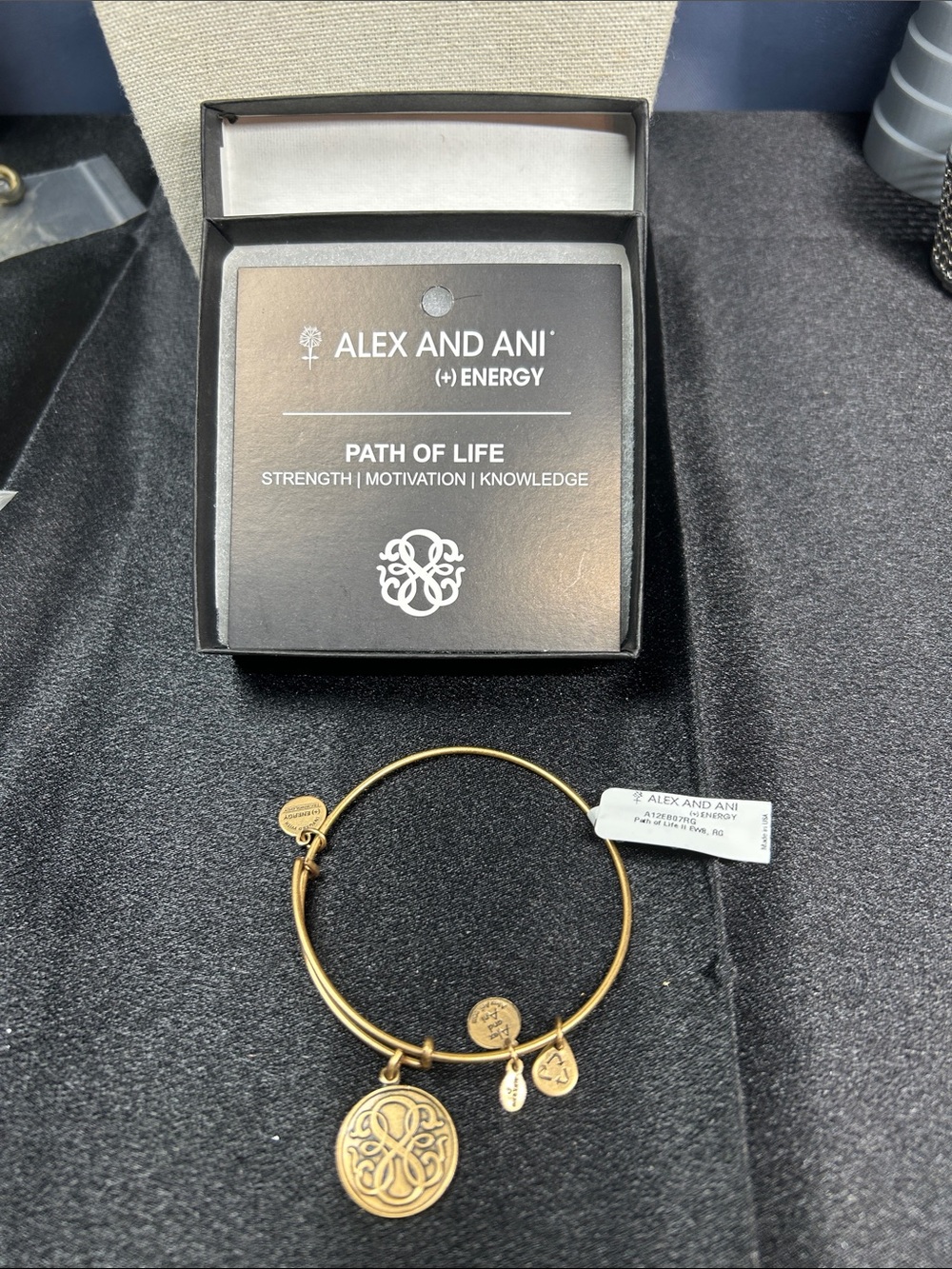 Alex and Ani Path of Life Charm Bangle Bracelet NWT